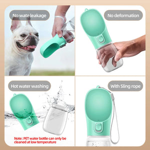|イベント・ノベルティ用品 | ペット用ポータブル漏れ防止ウォーターボトル | 300ml/350ml/550ml