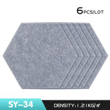 【DIY用】３D防音・インテリア用ステッカー 大/小(6pcs）