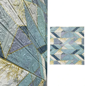 【DIY用】レンガ風ステッカー 70x77cm(5pcs/10pcs）