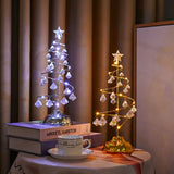 イベント・クリスマス装飾｜LEDクリスタルクリスマスツリーテーブルランプ