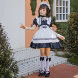 イベント装飾・ハロウィングッズ｜子供用メイド風コスチューム（110c-150cサイズ）