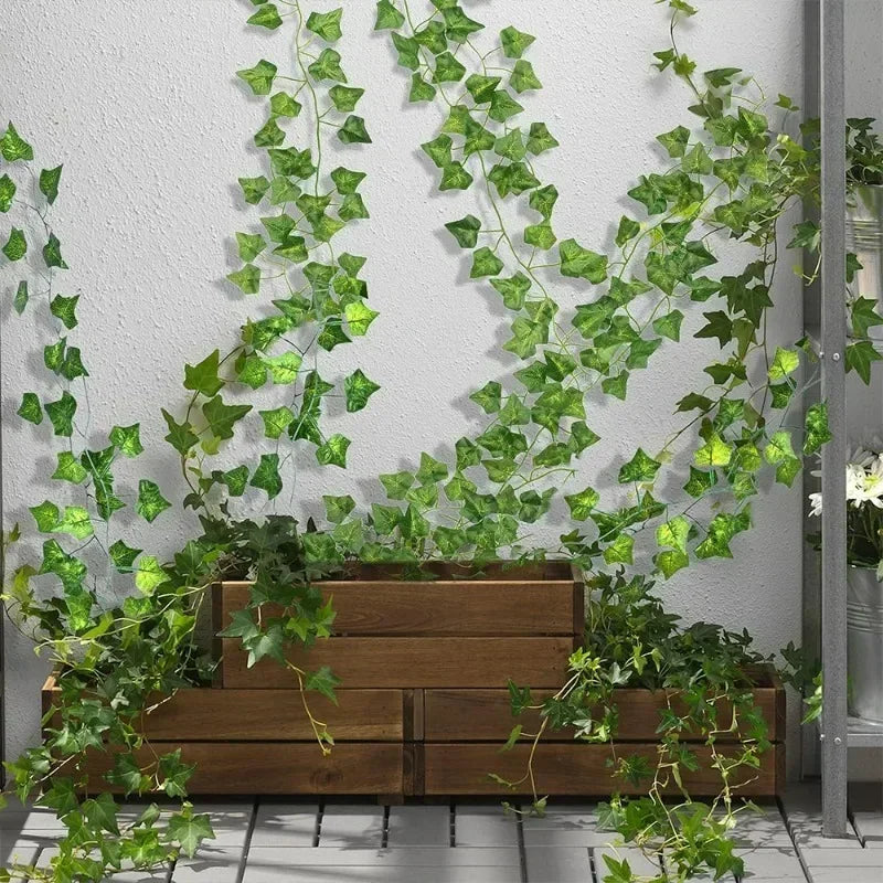 2M・人工グリーンつる植物・壁掛け・フェイク植物