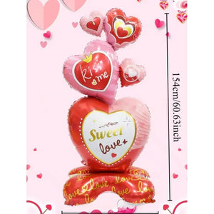 60インチ ラブテディベア型バルーン