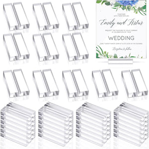 イベント・結婚式装飾｜アクリルスタンド カードホルダー 10個セット