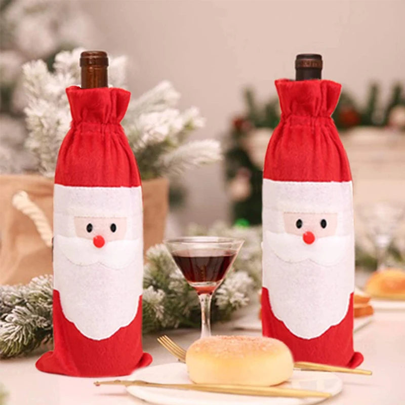 イベント・クリスマス装飾｜ワインボトルラッピング用カバー