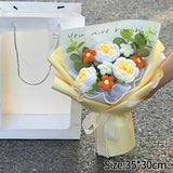 手作りかぎ針編みの花束 母の日ギフト