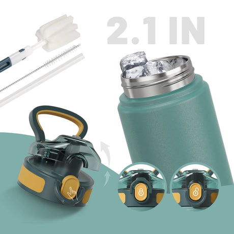 |イベント・ノベルティ用品 |  ストロー付きステンレス魔法瓶  | 600ml/720ml