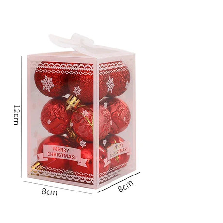 イベント・クリスマス装飾｜デコレーションボール12個セット