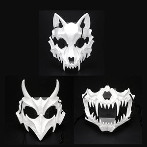 イベント・ハロウィングッズ｜ドラゴン＆天狗ハーフマスク