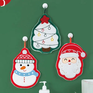 イベント・クリスマスグッズ｜クリスマス柄 急速吸水マルチタオル
