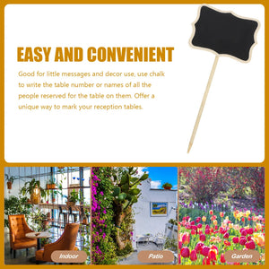 ミニ黒板タグ 10枚セット 植物＆装飾用