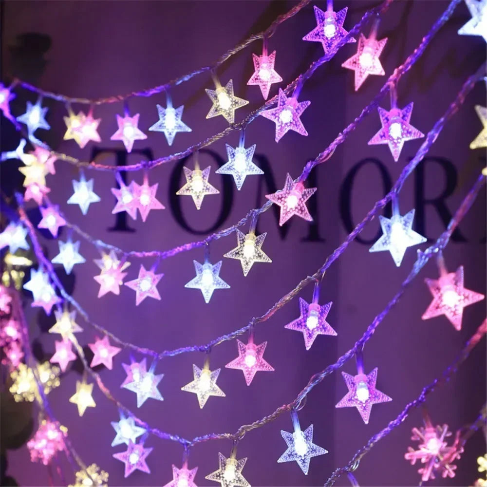 イベント・クリスマス装飾｜LEDストリングライト 屋外用 ガーデンデコレーション