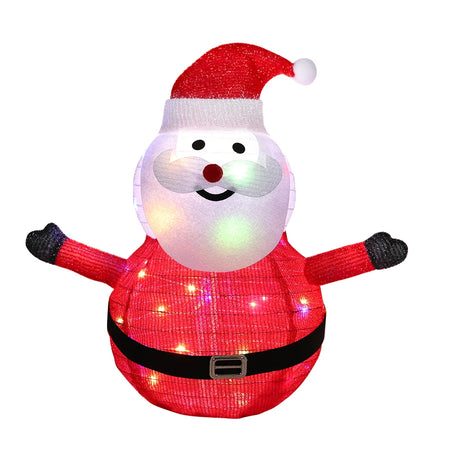 【イベント・クリスマス装飾】LED折りたたみ式デコレーションライト(約60c)