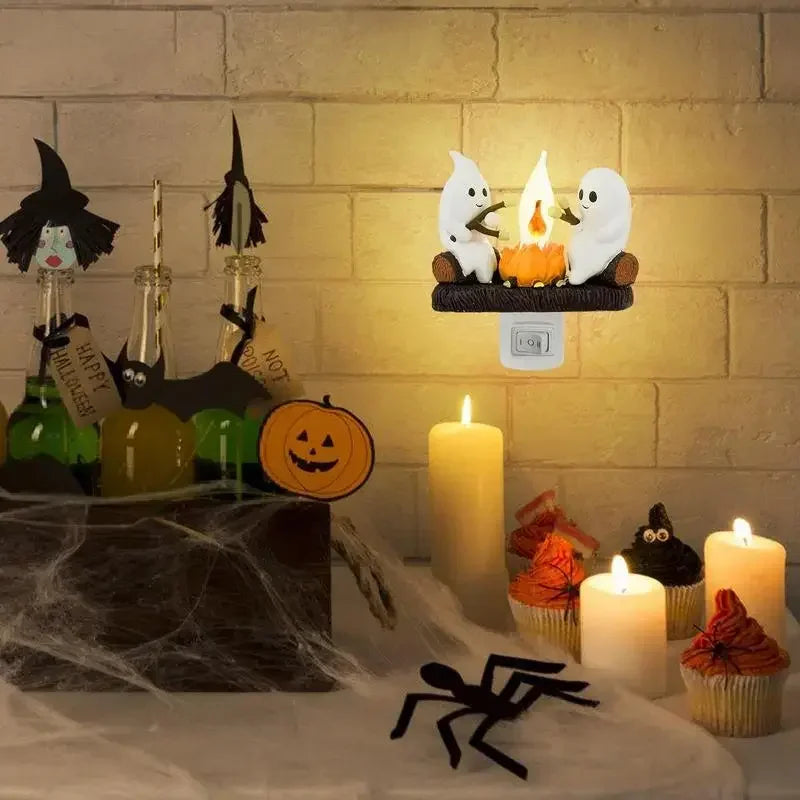 ハロウィン ゴーストキャンプファイヤーライト