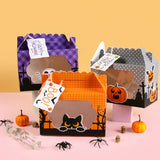 イベント・ハロウィングッズ｜紙製トリートボックス 4個セット