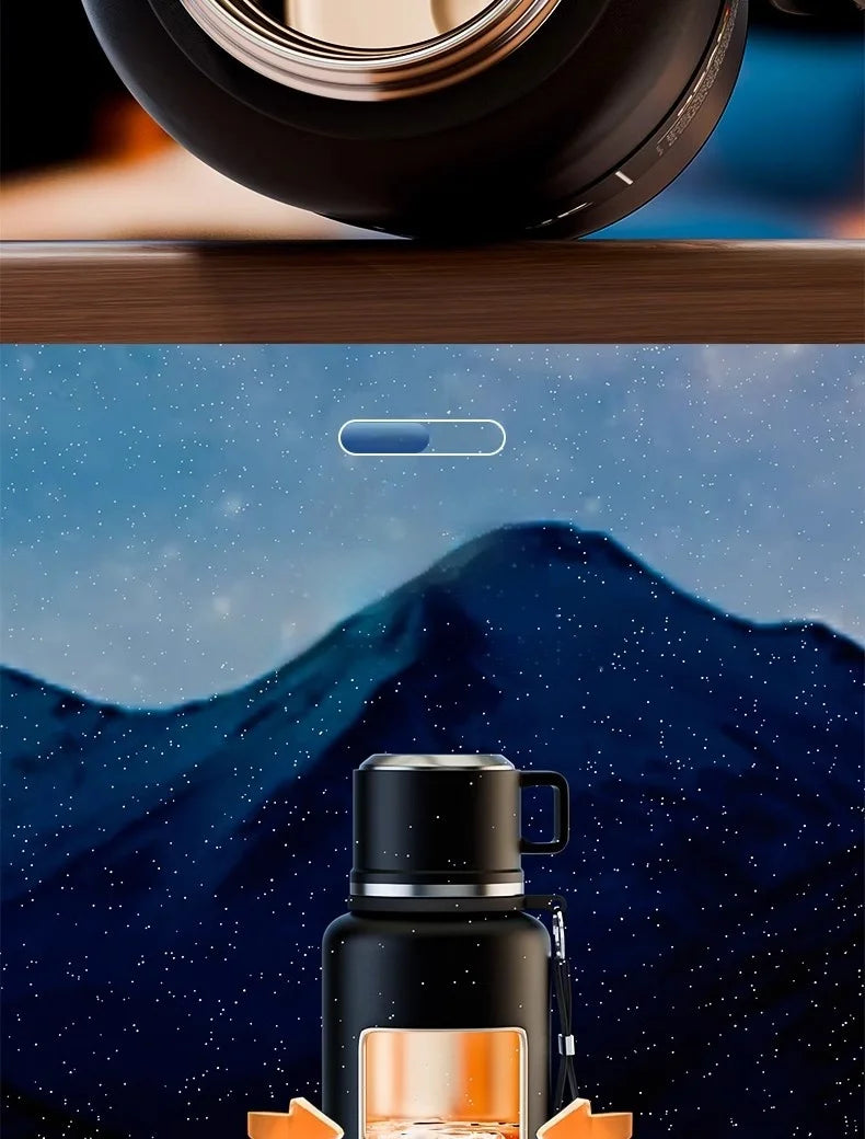 |イベント・ノベルティ用品 | ポータブル魔法瓶 ステンレスサーモス | 600～1500ml