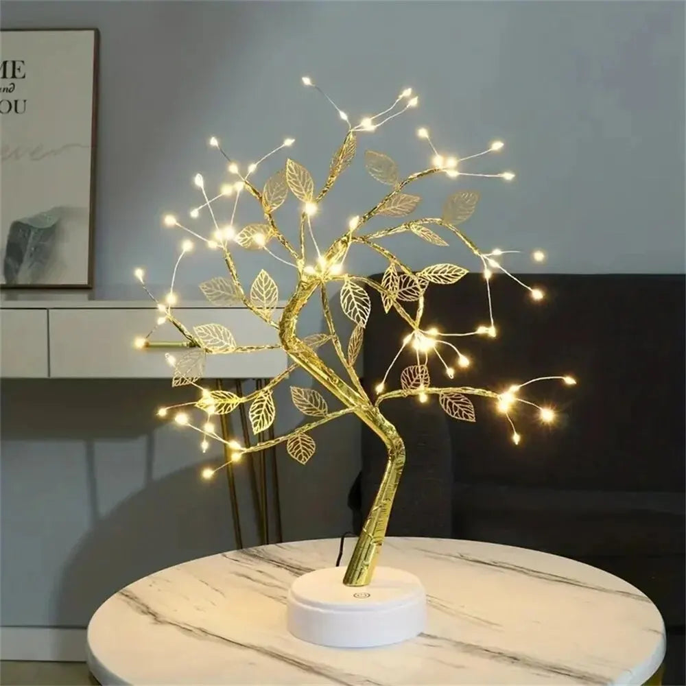 イベント・パーティー装飾｜LEDツリーテーブルランプ (高さ30cm)