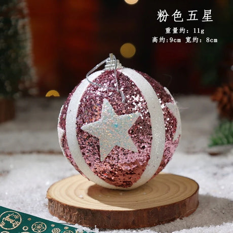 イベント・クリスマス装飾｜カラフルフォームボールオーナメント