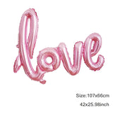 ハート型バルーン バレンタインデー装飾