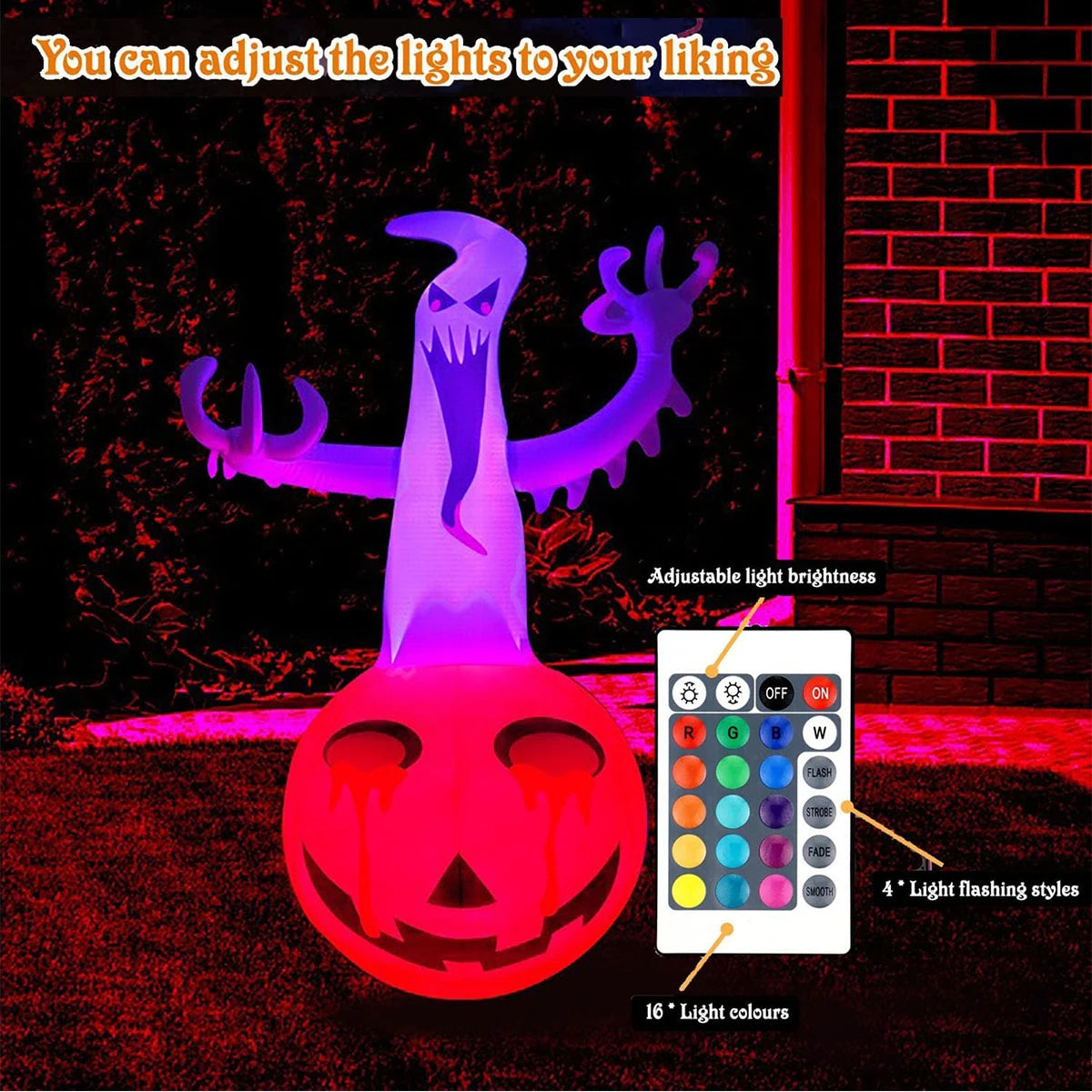 イベント・ハロウィン装飾｜LEDパンプキンバルーンデコレーション