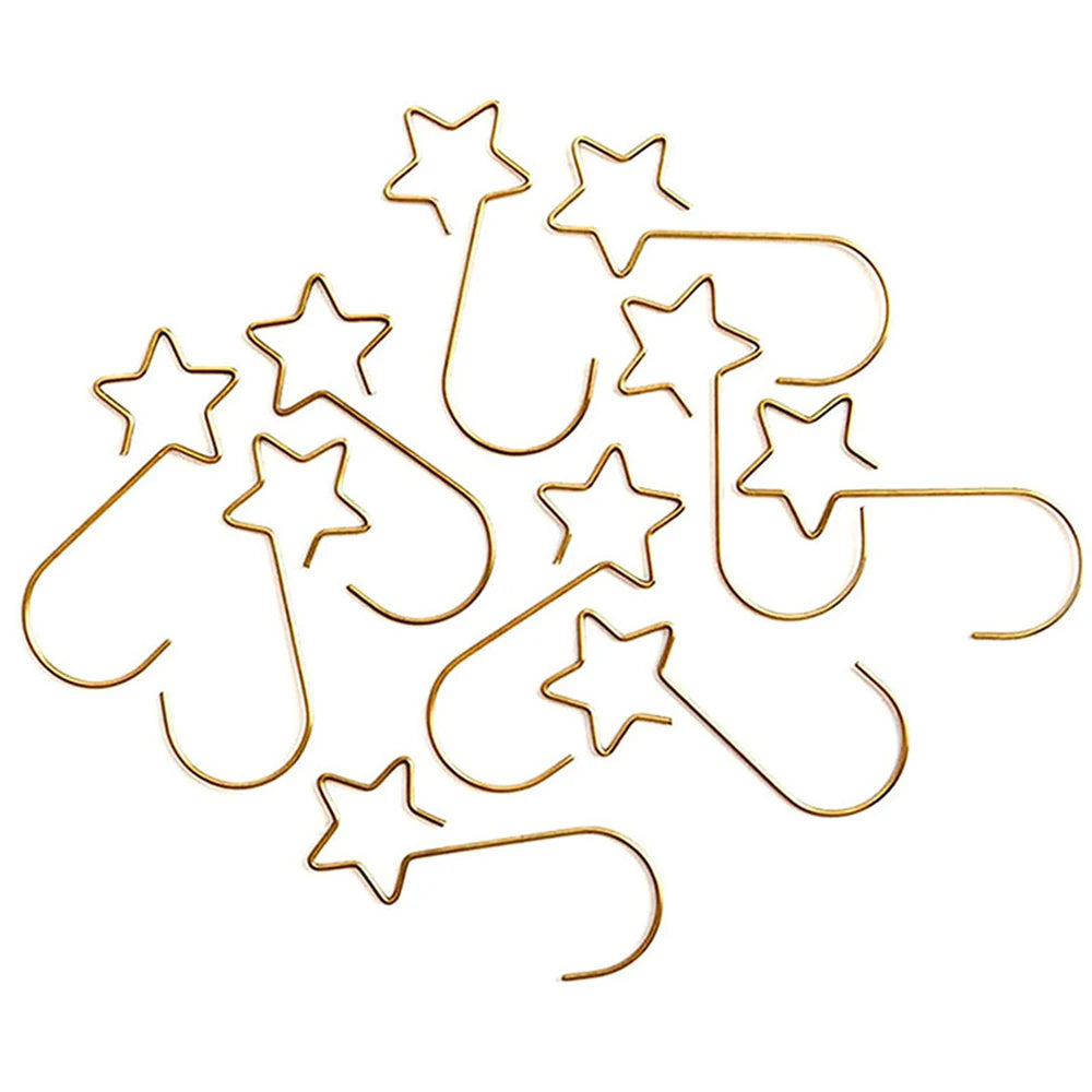 イベント・クリスマス装飾｜星型クリスマスオーナメントフック20個入り