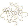 イベント・クリスマス装飾｜星型クリスマスオーナメントフック20個入り