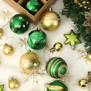イベント・クリスマス装飾｜ボールオーナメント48個セット