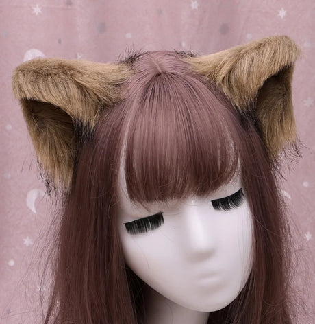 イベント・ハロウィングッズ｜猫耳ロリータ ヘアアクセサリー