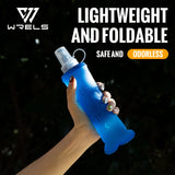 |イベント・ノベルティ用品 | コンパクト収納 ソフトウォーターボトル ブルー | 150ml/250ml/500ml