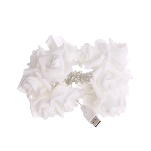 RGBローズフラワーLEDライト 1.5m〜10m