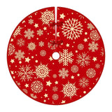 イベント・クリスマス装飾｜スノーフレーク柄 クリスマスツリースカート 90cm