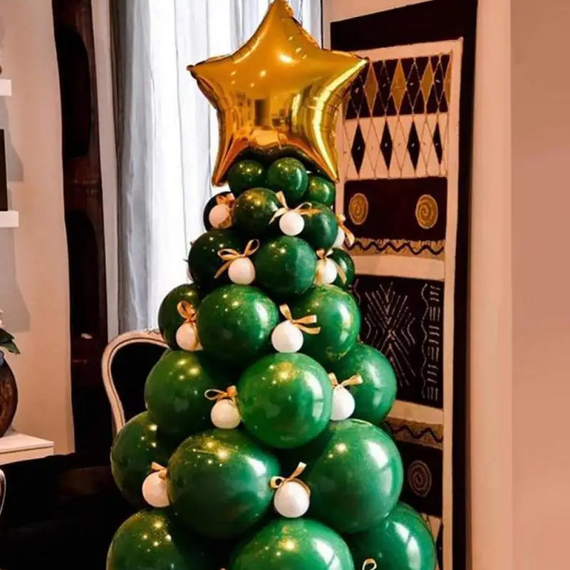 クリスマス バルーンアーチセット クリスマスツリー｜誉PRINTING