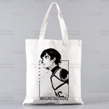 |ノベルティ用品 | ブルーロック柄プリント トートバッグ | 34×38c
