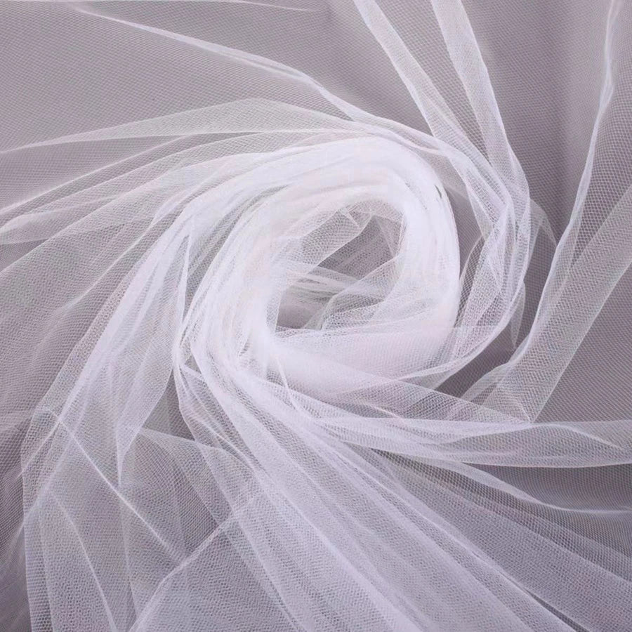 ホワイトチュールロール 1.6x18m 結婚式・パーティー用