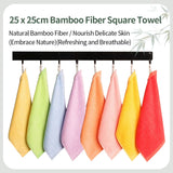 | ノベルティ用品 | 竹繊維入りミニタオル｜25×25c｜