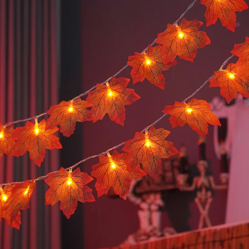 イベント・ハロウィン装飾｜電池式LEDストリングライト