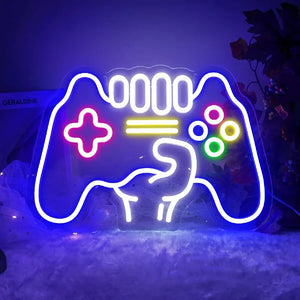 GAMER／GAMING ZONE／GAME TIME　LEDネオンサイン