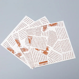 |ノベルティ用品 | バーガー用紙袋 100枚入 | 15 x 15c