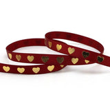 バレンタインデー用ピーチハートリボン10m