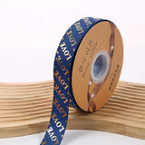 ゴールド箔LOVEグログランリボン 50ヤード