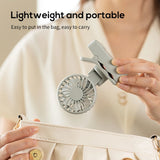 |イベント・ノベルティ用品 | 充電式 ポータブルクリップ付きハンディーファン