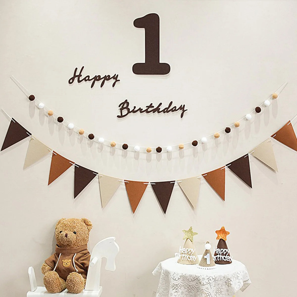 【パーティー・インテリア用装飾】誕生日会用 壁面バナー装飾