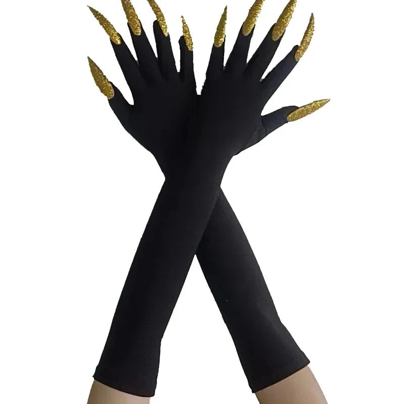 イベント・ハロウィングッズ｜仮装用ゴーストクロー ロンググローブ