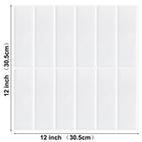 【DIY用】レンガ型天然石風ステッカー 30.5×30.5㎝(1pcs)
