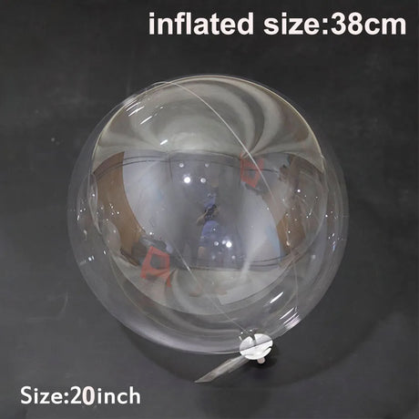 【イベント・クリスマス装飾】透明バルーンデコレーション用アイテムセット(34c/38c/45c)