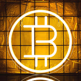ビットコインネオンサイン（ネオン看板）LEDライト