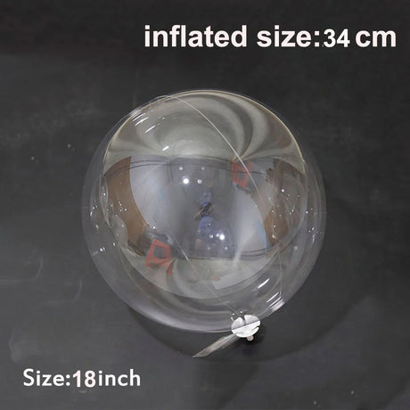 【イベント・クリスマス装飾】透明バルーンデコレーション用アイテムセット(34c/38c/45c)