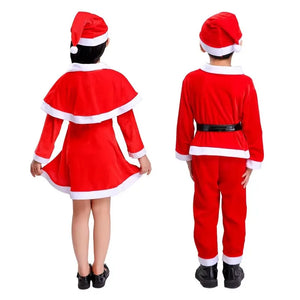 イベント・クリスマスグッズ｜キッズ用 サンタクロースコスチュームセット(90c～160c)