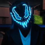 イベント・ハロウィングッズ｜LED光る！仮面マスク(フリーサイズ)