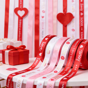 バレンタインデー用5ヤードリボン
